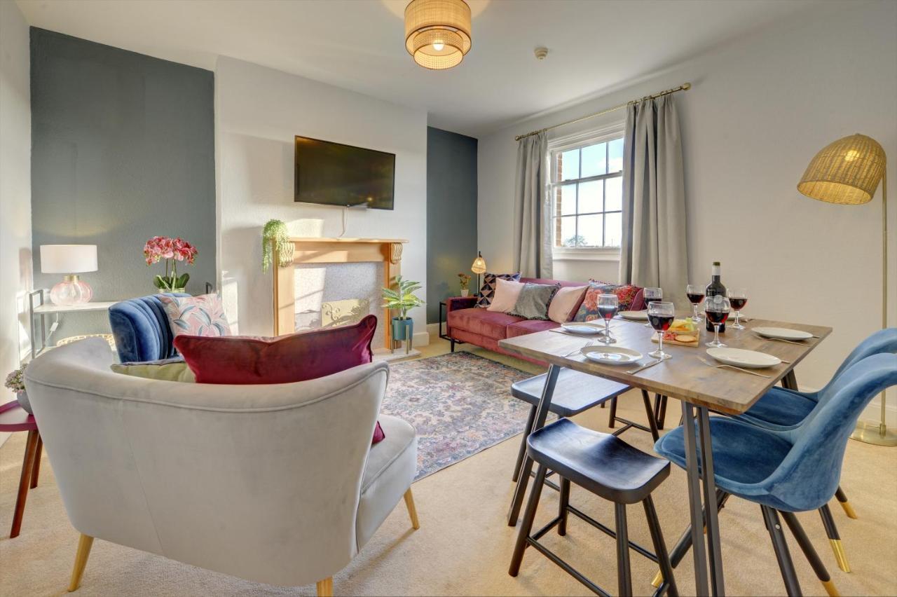 Regency Nest By Spa Town Property - Stylish 3 Bedroom Apartment On 2 Floors, Central Leamington Spa Dış mekan fotoğraf