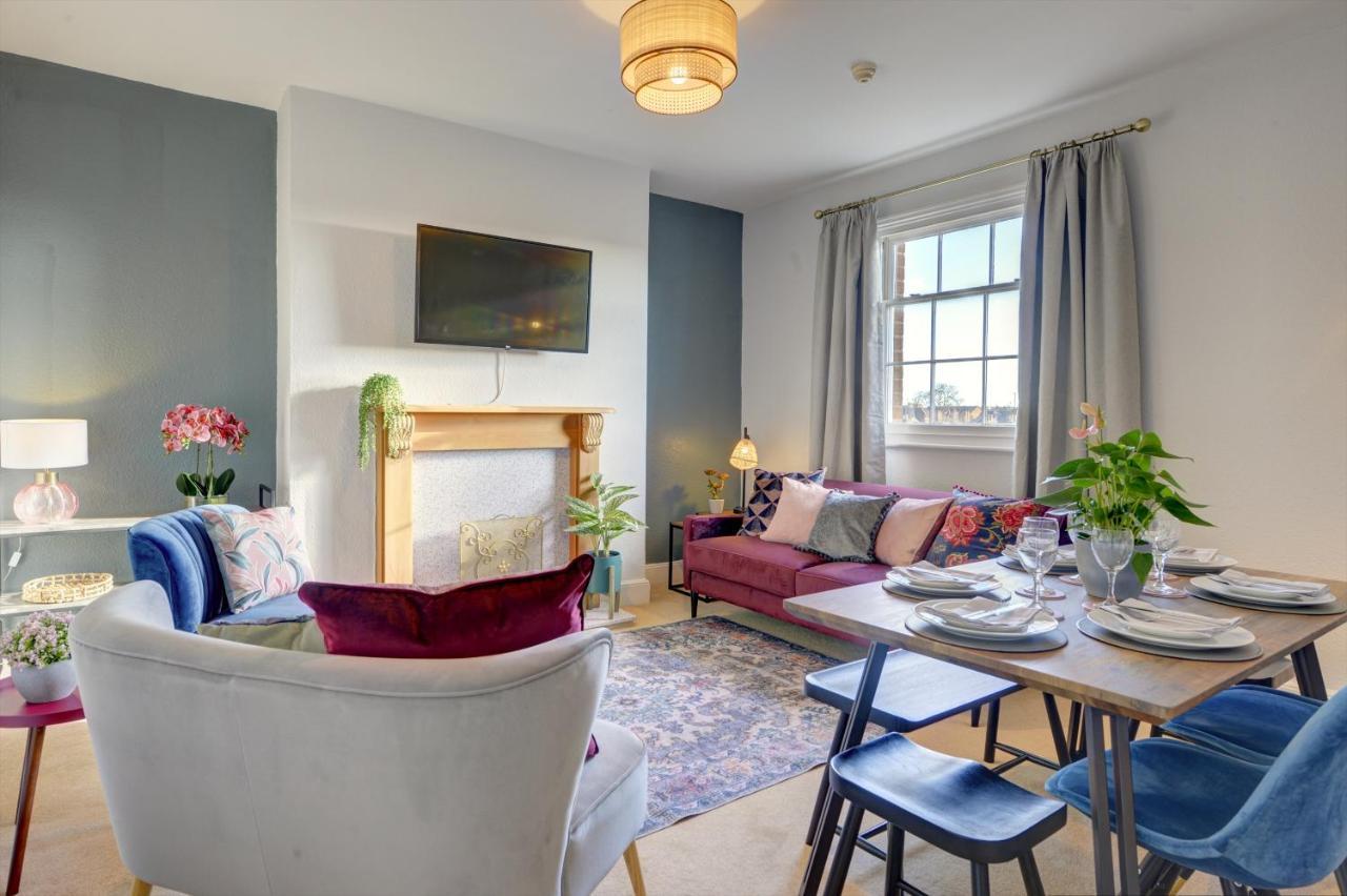 Regency Nest By Spa Town Property - Stylish 3 Bedroom Apartment On 2 Floors, Central Leamington Spa Dış mekan fotoğraf